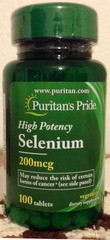 Selenium 200mcg 100 Tablets High Potency Immune System Support