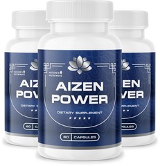 Nature’s NutriWave AizenPower Capsules, Original 60 Count (Pack of 3)