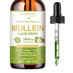 Mullein drops for Lung, Mullein Leaf Extract, Super Concentrated Tincture