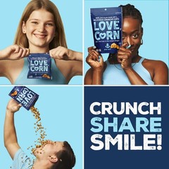 LOVE CORN Sea Salt 0.7oz x 20 Bags – Delicious Crunchy Corn – Healthy Family…