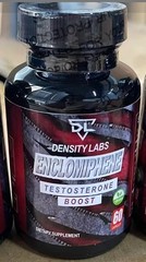 Density Labs Enclomiphene 25mg 60/120 Capsules SERM Testosterone Booster, Vegan