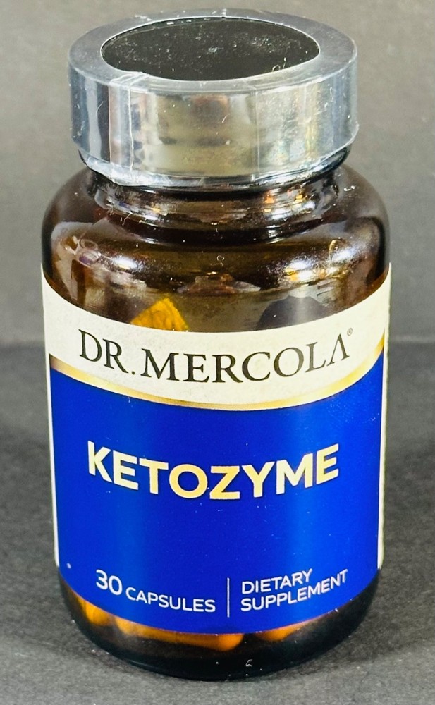 Dr. Mercola KetoZyme 30 Capsules | New SEALED | Exp 05/2025