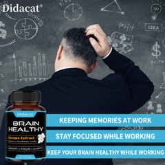 Brain Healthy Supplement Improve Brain Health Supports Memory,Focus & Clarity