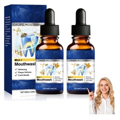 2PCS Beetakt Oral Repair Solution, Mint Flavored 0.5 Fl Oz (Pack of 2), No