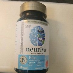 Neuriva Plus Brain Performance Strawberry 50 Gummies EXP 12/2026+