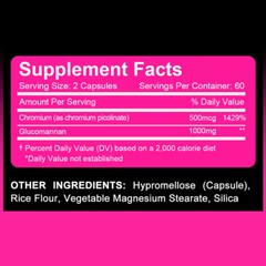 Appetite Suppressant + Carb Blocker,Intestinal & Digestive Health,Healthy Loss