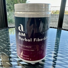 AIM Herbal Raspberry Fiberblend Powder 13oz/375g EXP 1/31/2029