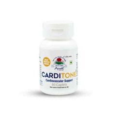 CARDITONE AYUSH HERBS 60 CAPLET FOR CARDIOVASCULAR & HYPERTENSION SUPPORT