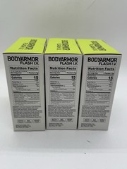 Case of 90 BODYARMOR Flash IV Electrolyte Lemon Lime Zero Sugar Mix BBD 01/2025