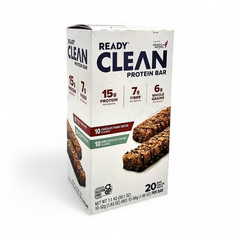 Ready Clean 15G Protein Bar, Variety Pack, 20 Count