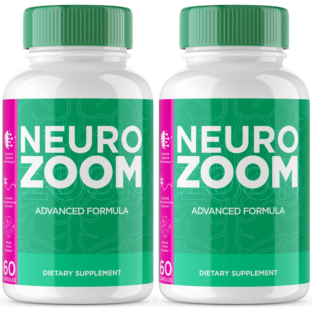 Neurozoom Advanced Brain Support Supplement – Official Formula (2 Pack)