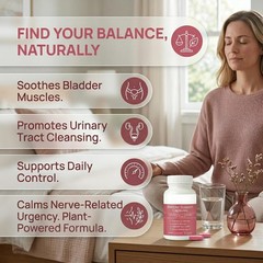 SUUDUUL Bladder Control,Urinary Support Supplement – Pumpkin Seed,…
