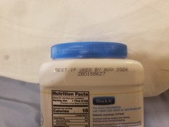 New Thick-It Original Concentrated Food & Drink Thickener Unflavored 10 oz 11/26