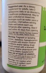 Vitacost Liquid Chlorophyllin 100 mg BB 11/2025