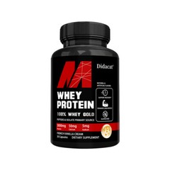 100% Gold Whey Protein – Helps with muscle synthesis – Increases muscle strength