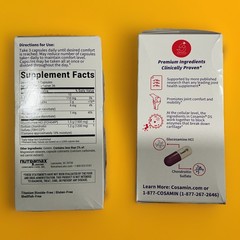 Cosamin DS Joint Health Dietary Supplement 2 Boxes – 216 Capsules. 02/2029 Exp.