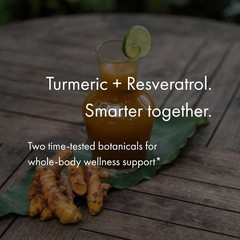 Naomi Tumeric & Resveratrol 60 Capsules 30 Day Supply Exp 4/25