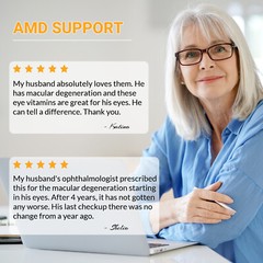 AREDS 2 Eye Vitamins for Macular Degeneration, Dry eye & Eye Fatigue