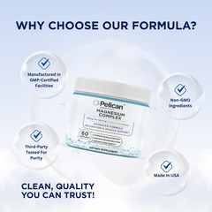 Pelican Magnesium Complex Powder – Relaxation & Muscle Support