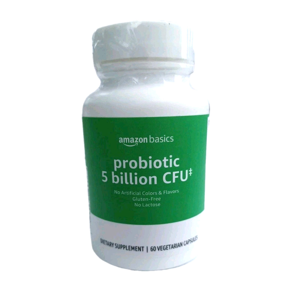Probiotic 5 Billion CFU, No Artificial Colors & Flavors Gluten-Free 60 Veg 09/25