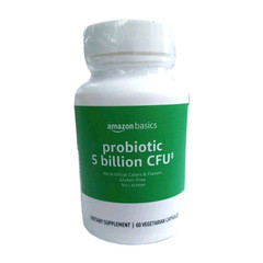 Probiotic 5 Billion CFU, No Artificial Colors & Flavors Gluten-Free 60 Veg 09/25