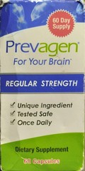3 AUTHENTIC PREVAGEN REGULAR STRENGTH BRAIN MEMORY SUPPLEMENT 60 X3 180 CAPSULES