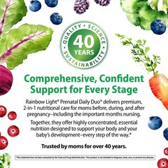 Rainbow Light Prenatal DHA Vitamins for Women | 30 Count (Pack of 2), Green
