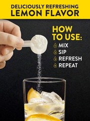 Nature’s Truth Electrolyte Hydration +B Vitamins Powder Mix Lemon – Exp 8/26