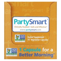 2 X Himalaya, PartySmart, 10 Packets, 1 Vegetarian Capsule Each-worldwide