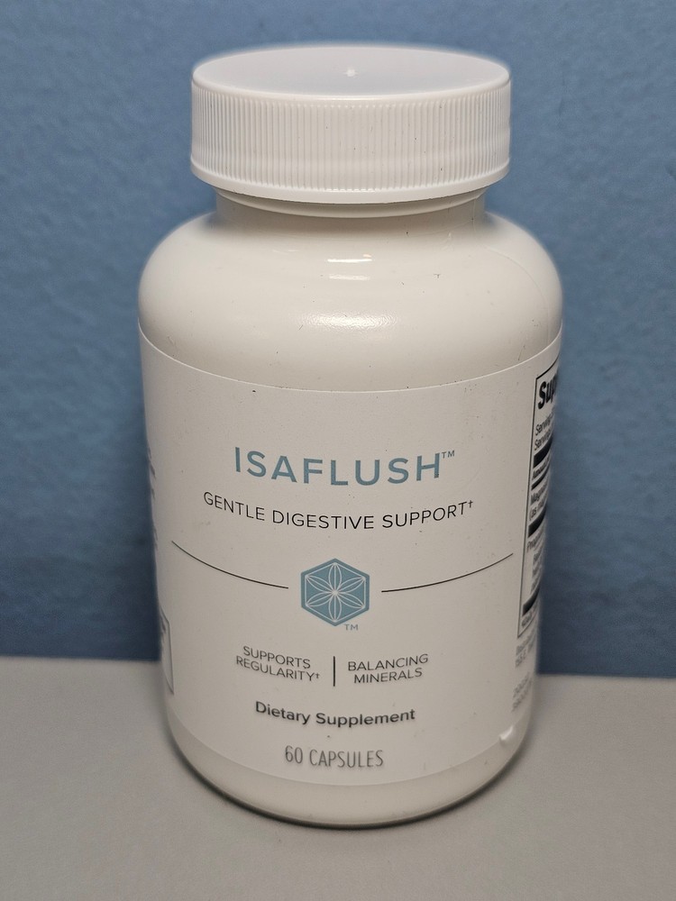 Isagenix Isaflush Digestive Support – 60caps – Exp 10/28 – New! Sealed!