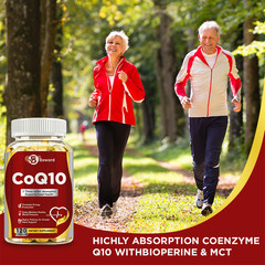 CoQ10 Coenzyme Q10 300mg 120 Capsules Heart Support NON GMO-