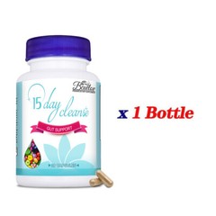 15 Day Cleanse Intestinal Colon Detoxifying Bloating Gut Microbiome 30 Capsules