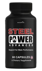 Steel Power Pills for Men Performance, SteelPower Supplement Capsules 1 Pack