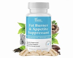 Dr. Vitamin Solutions Fat Burner Appetite Suppressant 217mg Caffeine 35 Caps