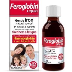 Vitabiotics Feroglobin Liquid 500ml Organic Vitamin Supplement