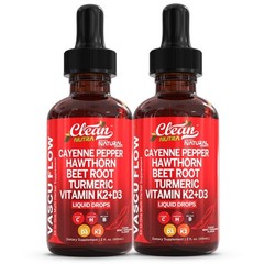 Cayenne Pepper Supplement Liquid Drops Hawthorn + Berry