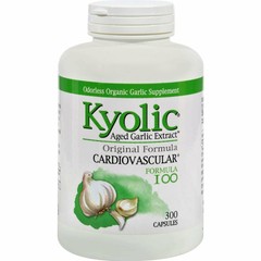 Kyolic Garlic Formula 100 Original Cardiovascular Formula (300 Capsules)