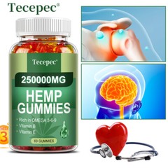 For Pain, Sleep, Calm Anxiety Stress – Rich in OMEGA3-6-9 Vegan Gummies