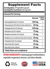 adaptogenic properties – ASHWAGANDHA ROOT COMPLEX 770mg – weight loss herbs 2B