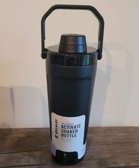STANLEY Vitalize Shaker Bottle 20oz Black Insulated Protein Mixer Cup NEW