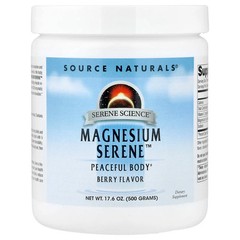 2 X Source Naturals, Magnesium Serene�, Berry, 17.6 oz (500 g)