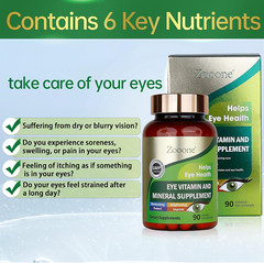 – Lutein Eye Vitamins Supplement for Macular Health and Dry Eye, Contains Lutein