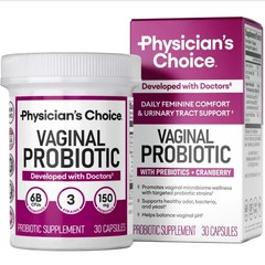 Choice Physician’s Vaginal Probiotic – Odor Control, PHBalance & Daily Feminine