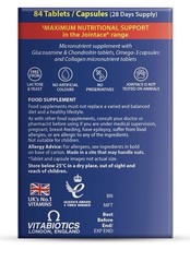 Vitabiotics Jointace Max Triple Pack glucosamine omega 3 turmeric Collagen