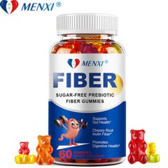 Fiber Gummies 60ct, Aids Digestion, Healthy Bowel Movements, Lower Cholesterol