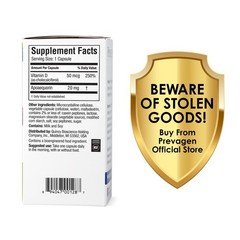 Prevagen Extra Strength 20mg Capsules – 60 Count