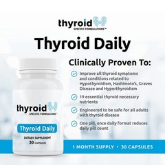 Thyroid Daily – The First Nutrient Complete Multi Designed for Optimal Thyroi…