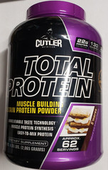 Cutler Nutrition – Total Protein – SMORES – 4.55 lbs – 62 Servings – Exp 9/2025