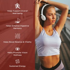 Curcumin with Saffron Capsules – Concentration & Relaxation Support Supplement