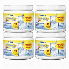 4 Pack Clear DysphagiAide Thickener Powder 4.4oz 90 Servings IDDSI